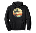 Summer Palm Tree Tropical Beach Hoodie - Casual Everyday Wear Men Women - T-Shirt, Sweatshirt, Hoodie