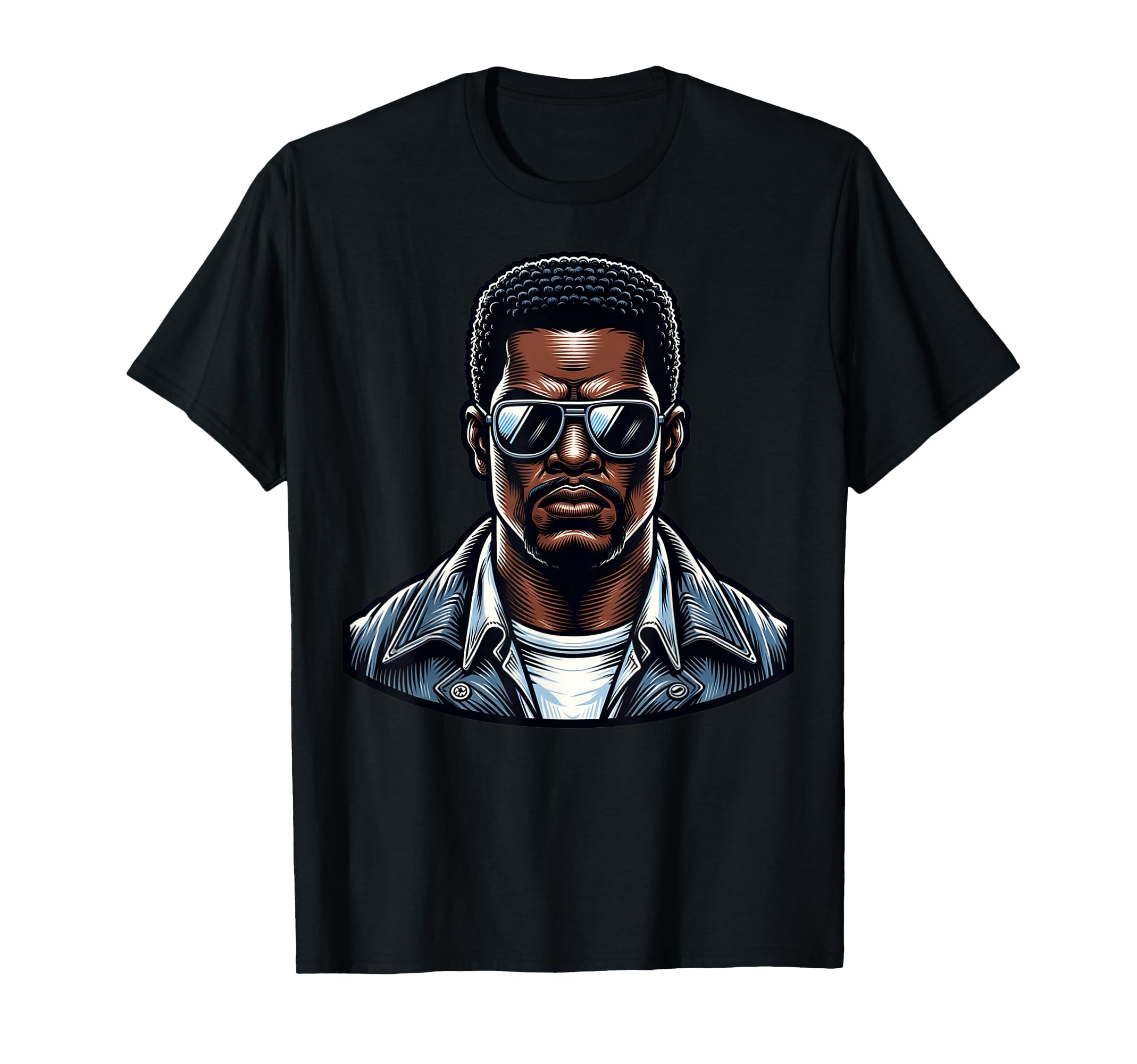 Sunglasses Illustration Vibes T-Shirt - Casual Everyday Wear for Adults - T-Shirt, Sweatshirt, Hoodie