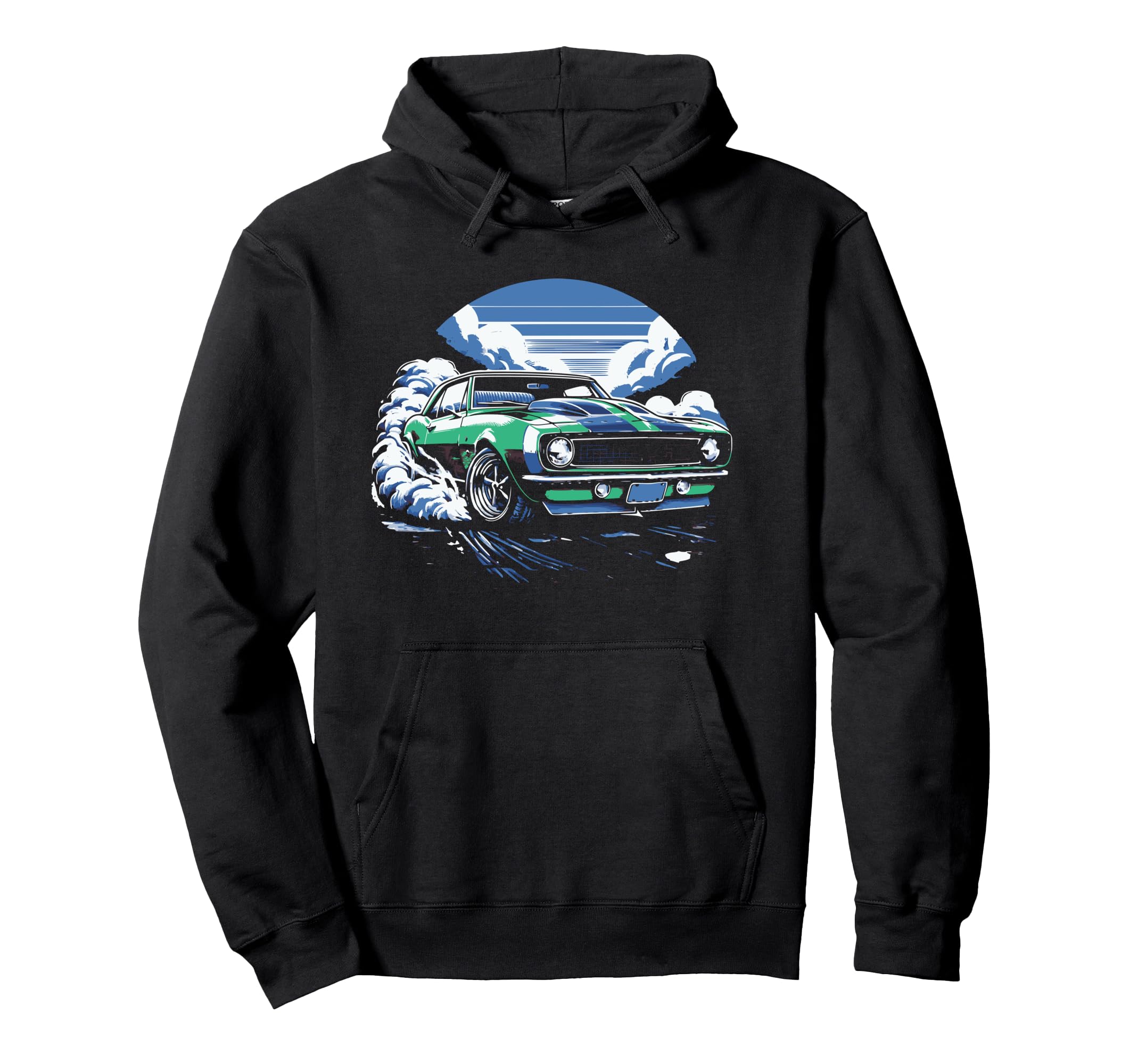 American Muscle Car 60S 70S Car Lover Hoodie - Novelty Apparel Unisex - T-Shirt, Sweatshirt, Hoodie