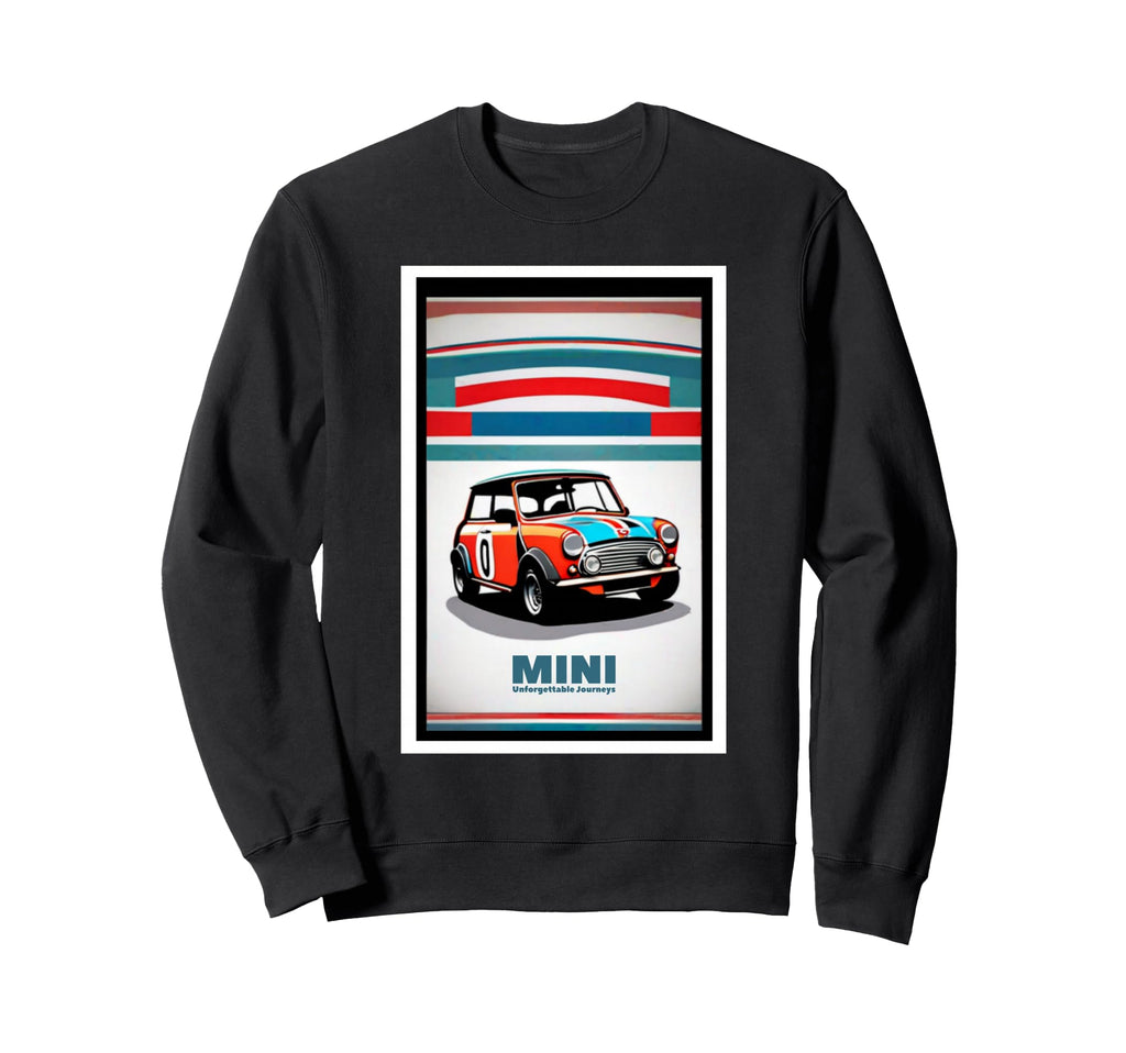 Racing Mini Sweatshirt - Streetwear Style for Adults - T-Shirt, Sweatshirt, Hoodie
