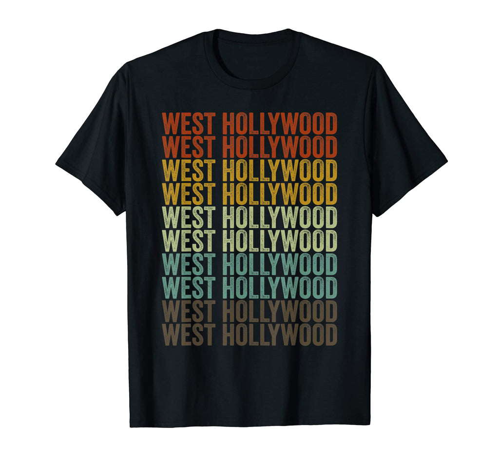 West Hollywood City T-Shirt - Casual Everyday Wear for Adults - T-Shirt, Sweatshirt, Hoodie