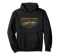 Harpers Ferry Where River Meet Mountain Hoodie - Trendy Graphic for Adults - T-Shirt, Sweatshirt, Hoodie