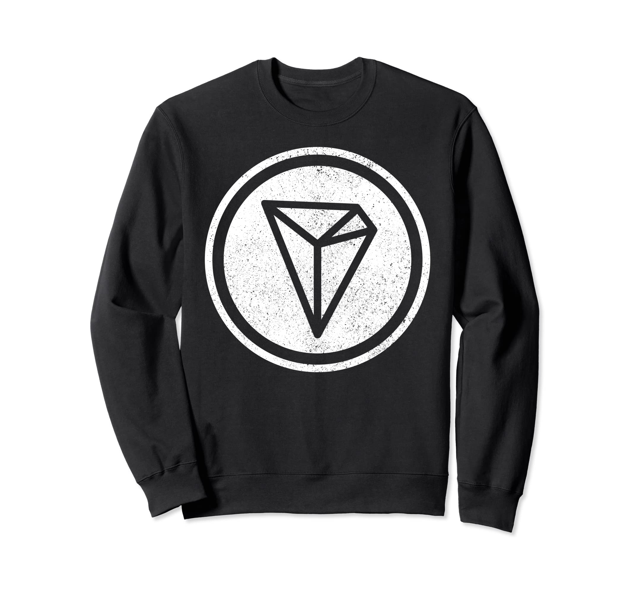 Tron Logo Distressed Trx Crypto Sweatshirt - Custom Art Print Unisex - T-Shirt, Sweatshirt, Hoodie