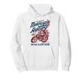 Motorcycle Racing Distressed Hoodie - Custom Art Print Men Women - T-Shirt, Sweatshirt, Hoodie