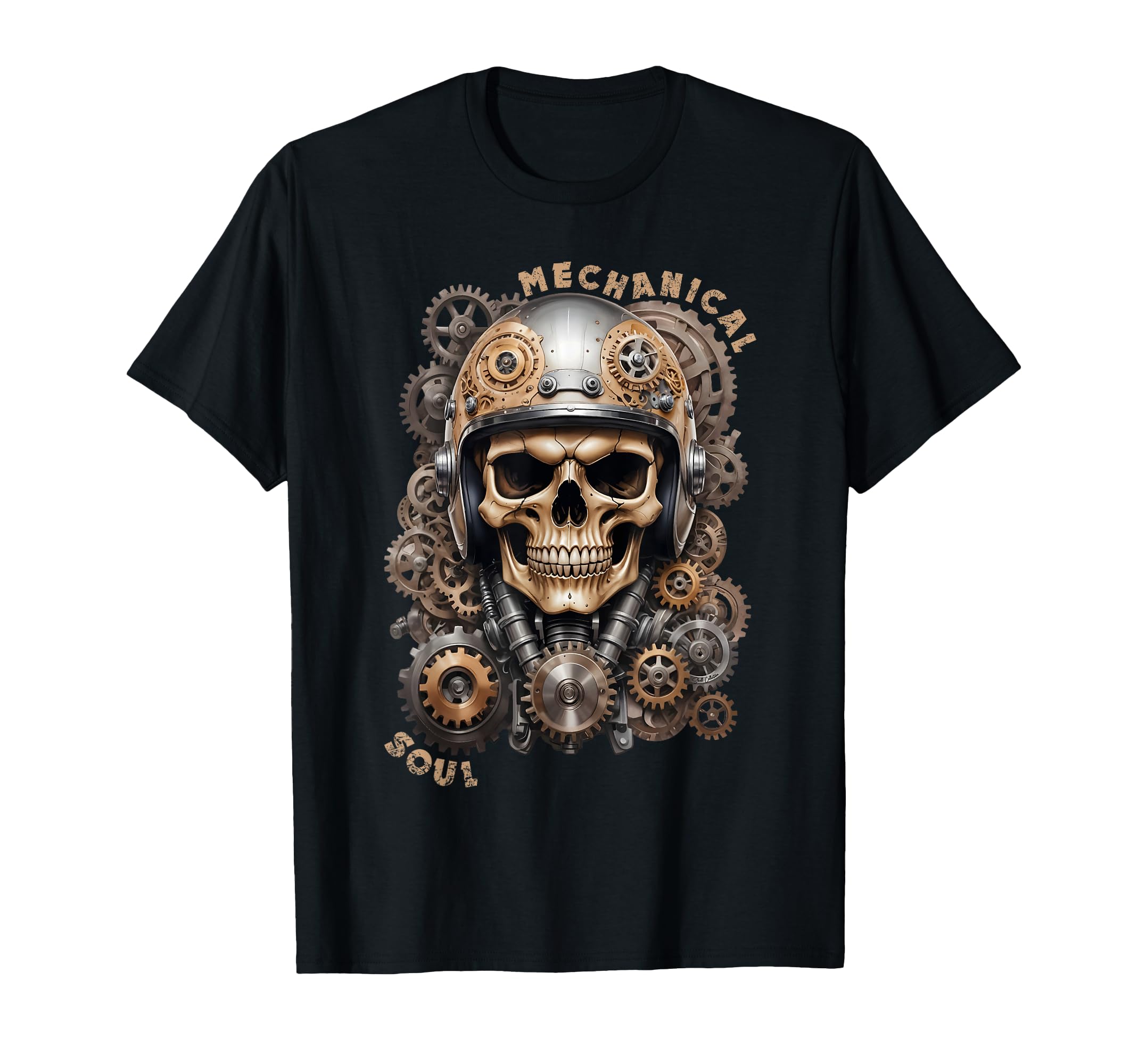 Biker Skull Rider Motorcyclist Custom T-Shirt - Novelty Apparel Unisex - T-Shirt, Sweatshirt, Hoodie