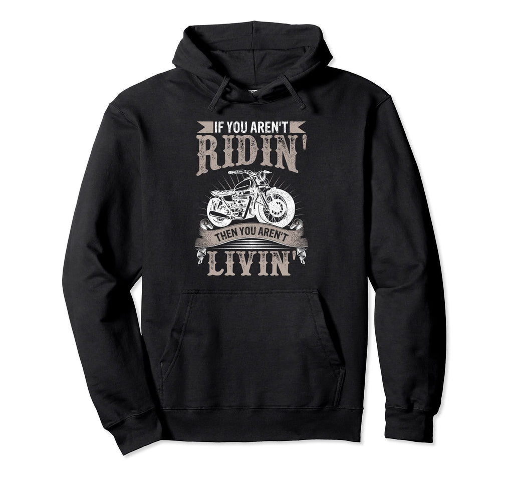 Biker Motorcycle Hoodie - Minimalist Print Men Women - T-Shirt, Sweatshirt, Hoodie
