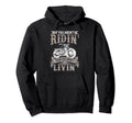 Biker Motorcycle Hoodie - Minimalist Print Men Women - T-Shirt, Sweatshirt, Hoodie