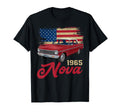 1965 65 Nova Silhouette Muscle Car T-Shirt - Unique Graphic Unisex - T-Shirt, Sweatshirt, Hoodie