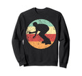 Inline Skating Skater 1970S Circle Sweatshirt - Streetwear Style for Adults - T-Shirt, Sweatshirt, Hoodie