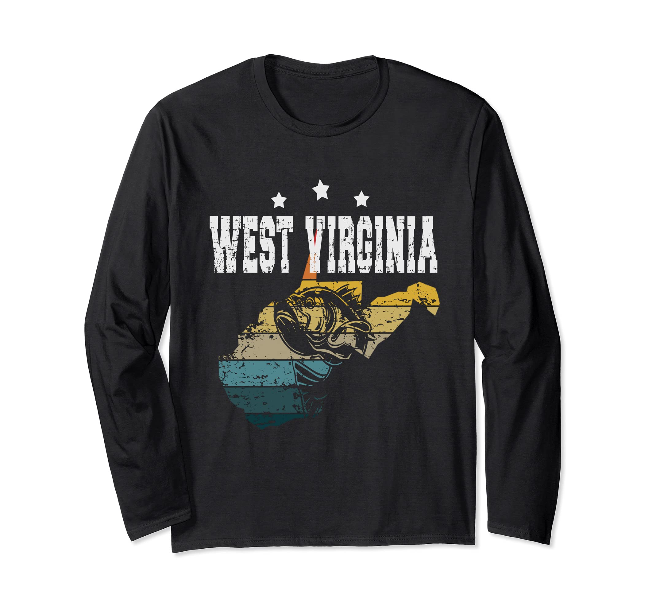 West Virginia Wilderness Fishing Hoodie - Aesthetic Graphic Unisex - T-Shirt, Sweatshirt, Hoodie
