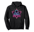 80S Vaporwave Aesthetic Palm Trees Hoodie - Novelty Apparel for Adults - T-Shirt, Sweatshirt, Hoodie