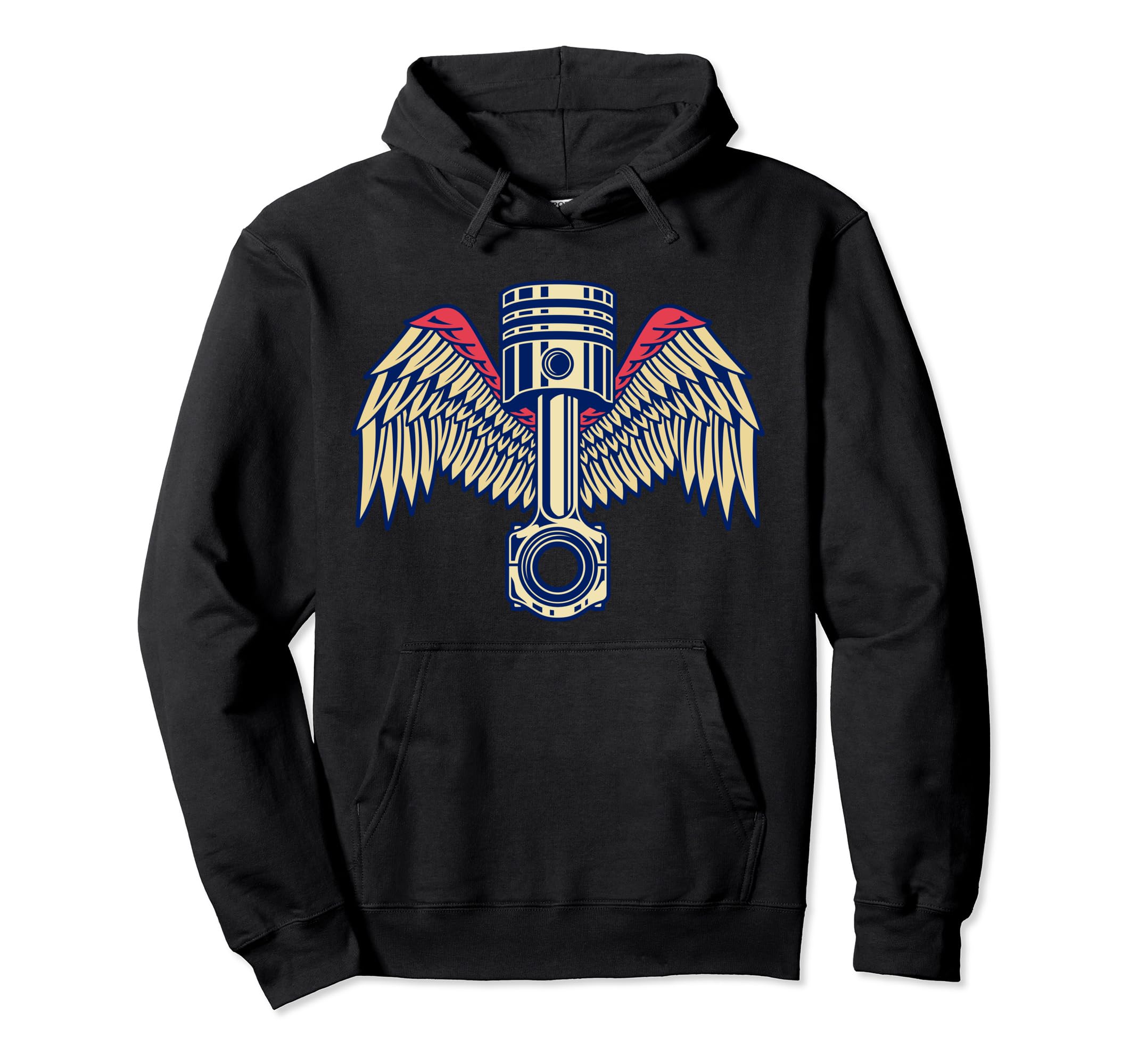 Its Blood Motorcycle Hoodie - Casual Everyday Wear Men Women - T-Shirt, Sweatshirt, Hoodie