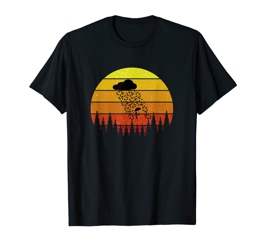 Meteorology Raining Cats Dogs Sunset T-Shirt - Minimalist Print Unisex - T-Shirt, Sweatshirt, Hoodie