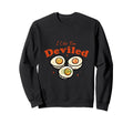 Like Em Deviled Funny Food Sweatshirt - Aesthetic Graphic for Adults - T-Shirt, Sweatshirt, Hoodie