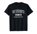 West Bridgewater Massachusetts Ma Sports T-Shirt - Minimalist Print Unisex - T-Shirt, Sweatshirt, Hoodie