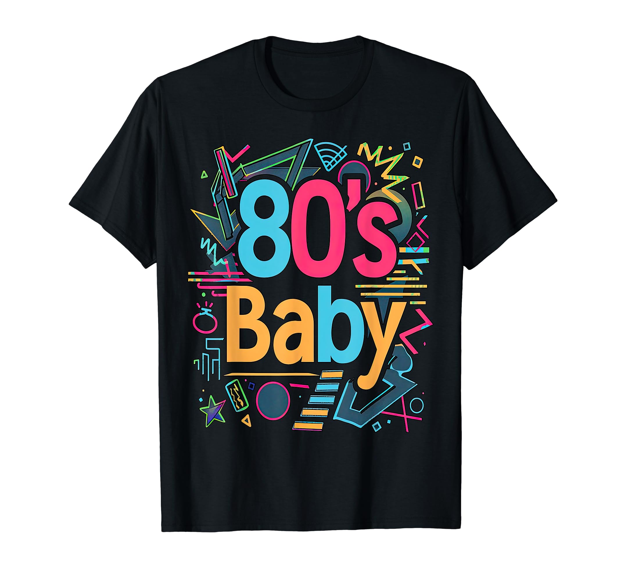 80S 1980S Party Costume Synthwave T-Shirt - Aesthetic Graphic for Adults - T-Shirt, Sweatshirt, Hoodie