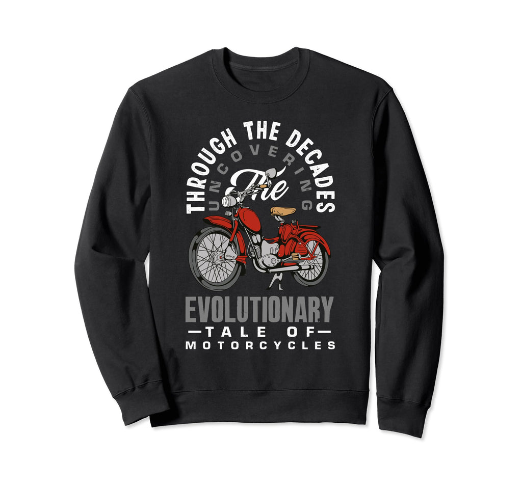 Motorcycle Enthusiast Ride Sweatshirt - Graphic Print for Adults - T-Shirt, Sweatshirt, Hoodie