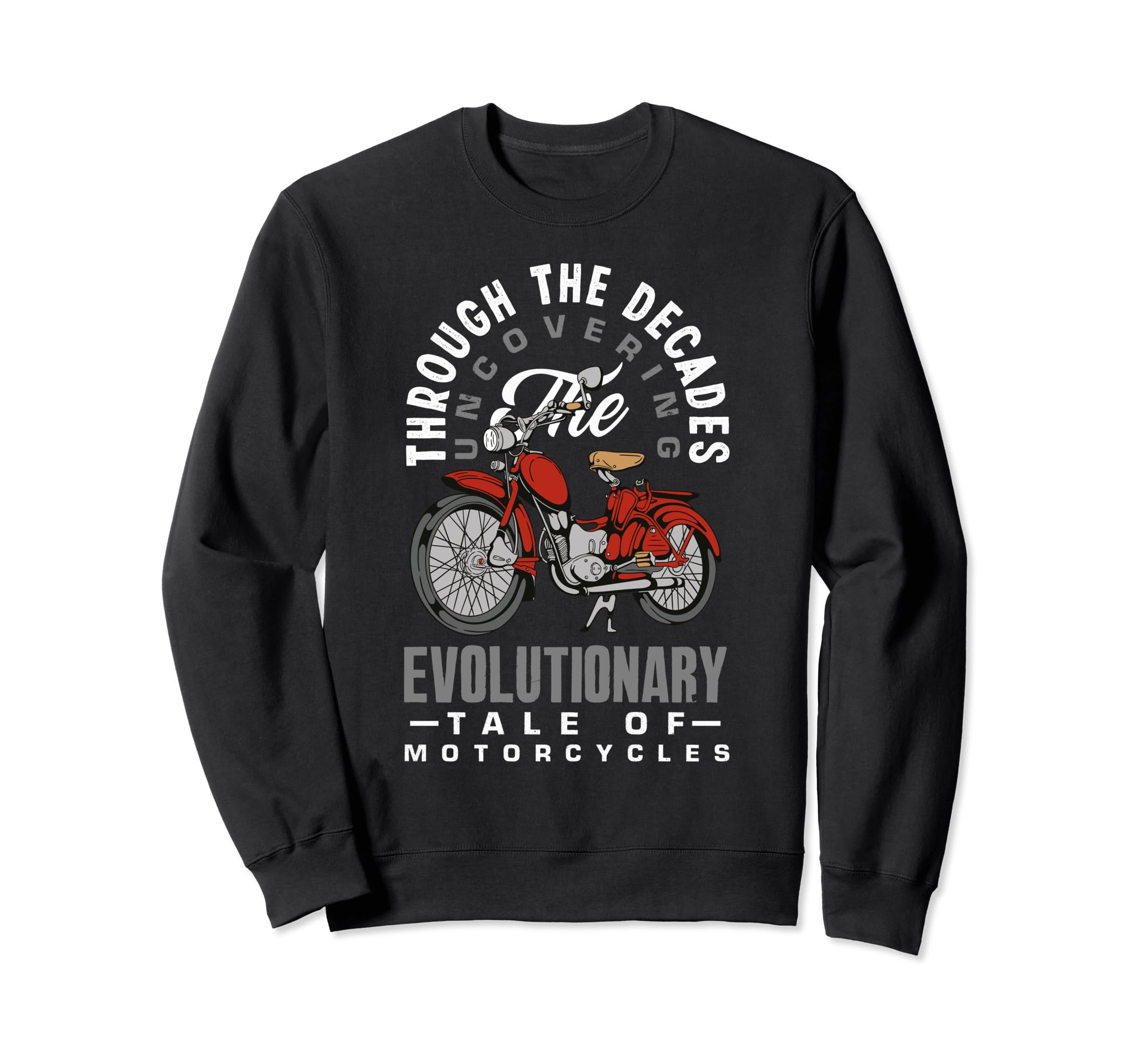 Motorcycle Enthusiast Ride Sweatshirt - Graphic Print for Adults - T-Shirt, Sweatshirt, Hoodie