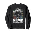 Overworked Therapist Need Energy Sweatshirt - Fun Novelty Design Unisex - T-Shirt, Sweatshirt, Hoodie