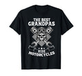 Best Grandpas Ride Motorcycles T-Shirt - Casual Everyday Wear Men Women - T-Shirt, Sweatshirt, Hoodie