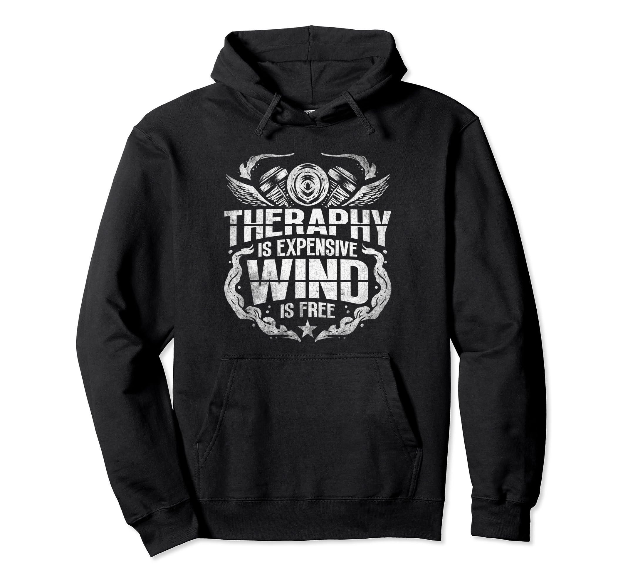Therapy Is Expensive Wind Is Free Hoodie - Streetwear Style for Adults - T-Shirt, Sweatshirt, Hoodie