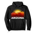 Arizona Mountain Sunset Southwest Hoodie - Casual Everyday Wear for Adults - T-Shirt, Sweatshirt, Hoodie