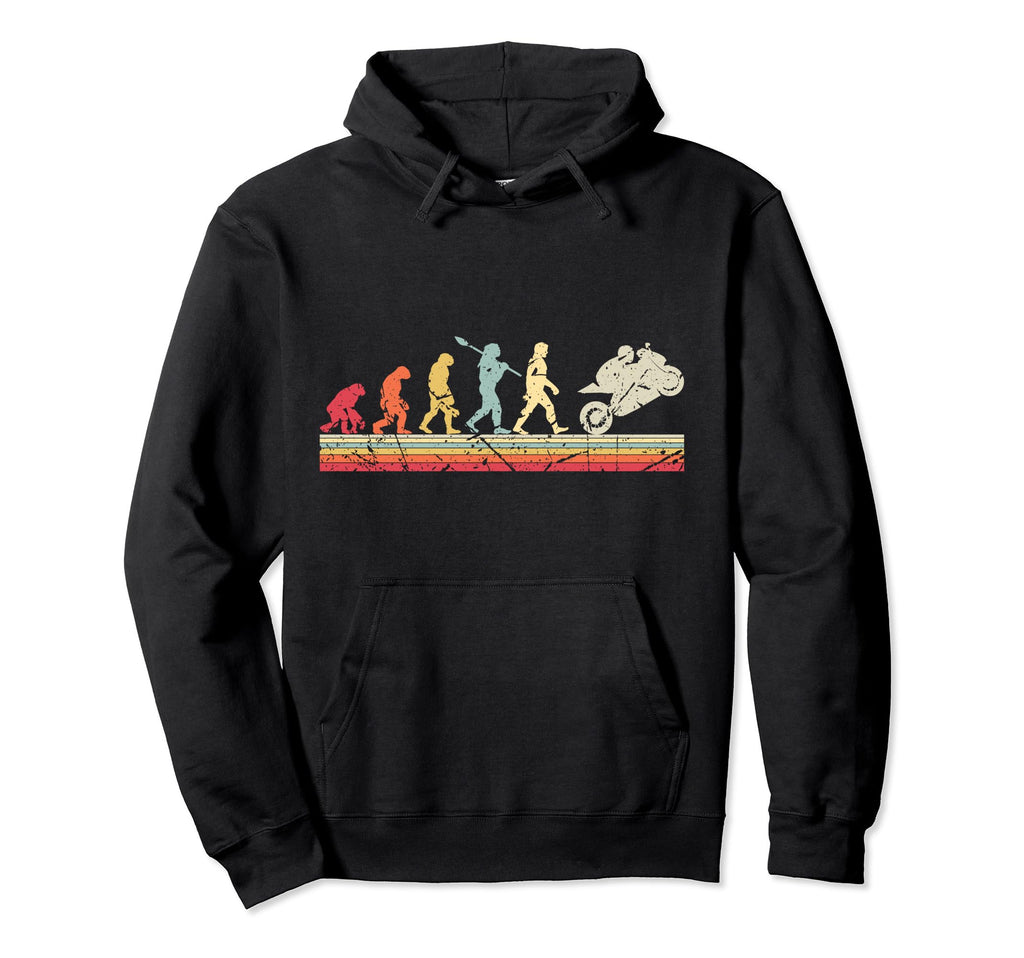 Motorcycle Evolution Superbike Biker Hoodie - Streetwear Style Men Women - T-Shirt, Sweatshirt, Hoodie