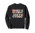 Patchwork Pattern Holiday Sweatshirt - Casual Everyday Wear for Adults - T-Shirt, Sweatshirt, Hoodie