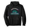 Over Thinkers Club Charter Member Hoodie - Unique Graphic Men Women - T-Shirt, Sweatshirt, Hoodie