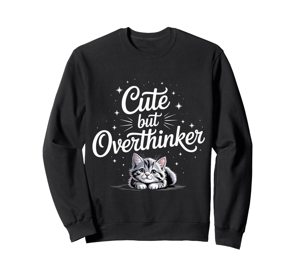 Overthinking Mind Self Awareness Hoodie - Trendy Graphic Unisex - T-Shirt, Sweatshirt, Hoodie