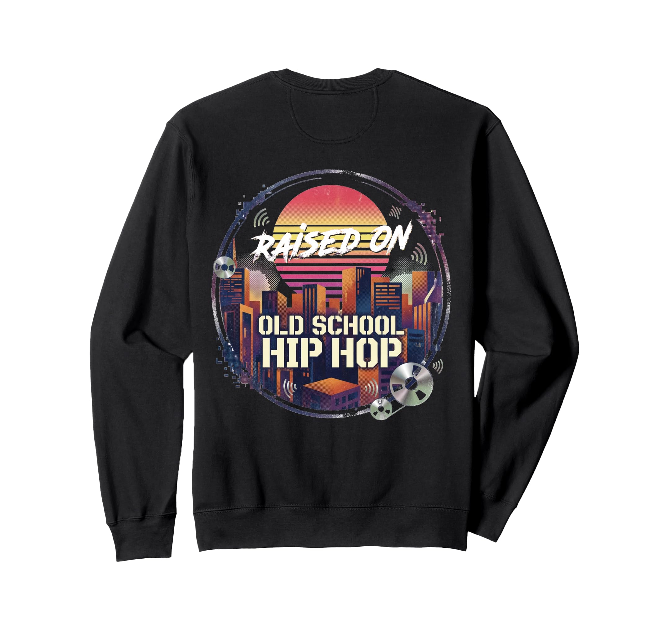80S 90S Hip Hop Cd Gift Synthwave Sweatshirt - Unique Graphic for Adults - T-Shirt, Sweatshirt, Hoodie
