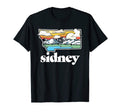 Sidney Montana Outdoors Mountains T-Shirt - Custom Art Print Men Women - T-Shirt, Sweatshirt, Hoodie
