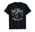 Old Balls Club Motorcycle 50Th T-Shirt - Casual Everyday Wear Unisex - T-Shirt, Sweatshirt, Hoodie