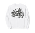 Motorcycling Biker Motorcycle Ride Sweatshirt - Minimalist Print Unisex - T-Shirt, Sweatshirt, Hoodie