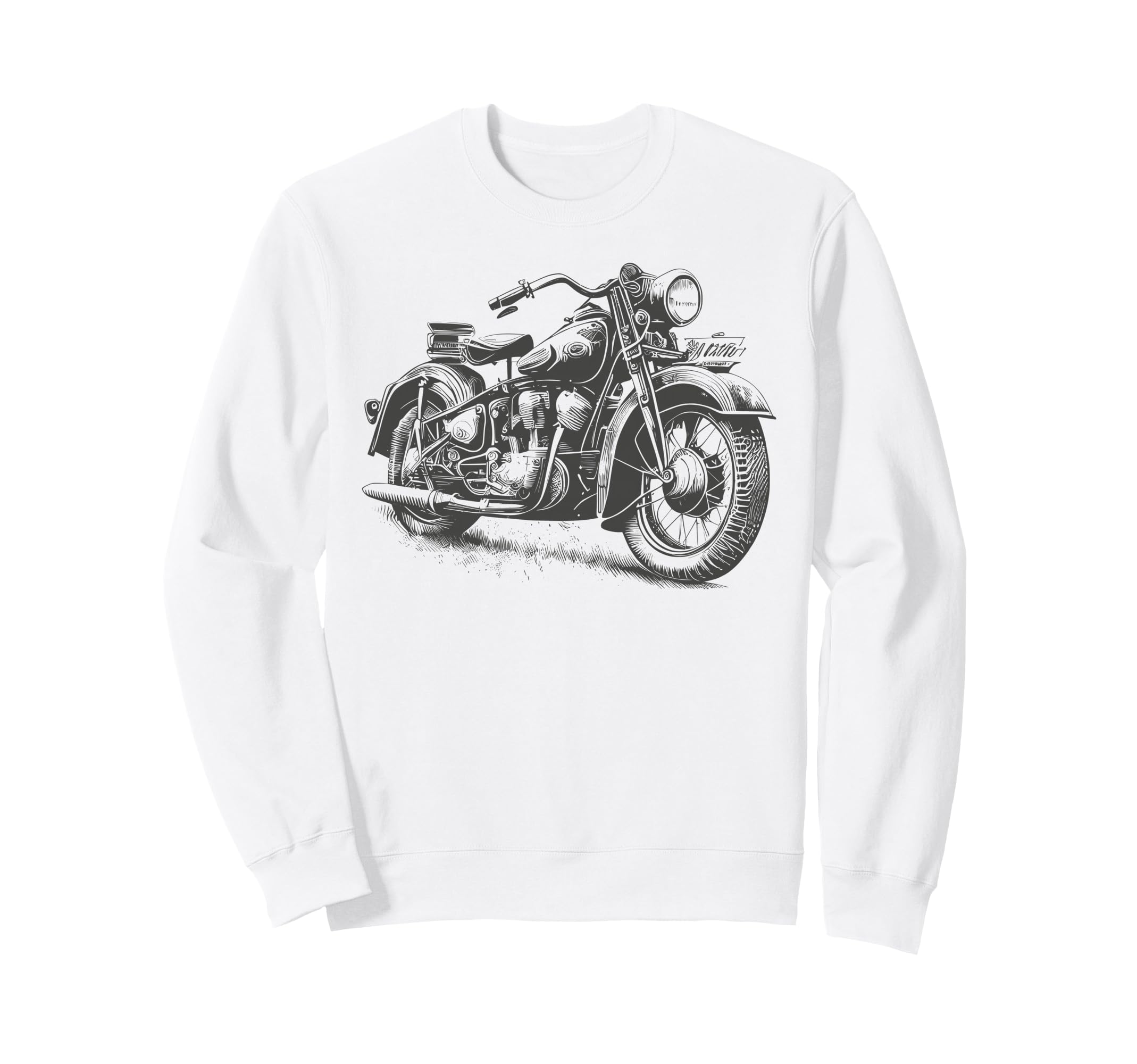 Motorcycling Biker Motorcycle Ride Sweatshirt - Minimalist Print Unisex - T-Shirt, Sweatshirt, Hoodie