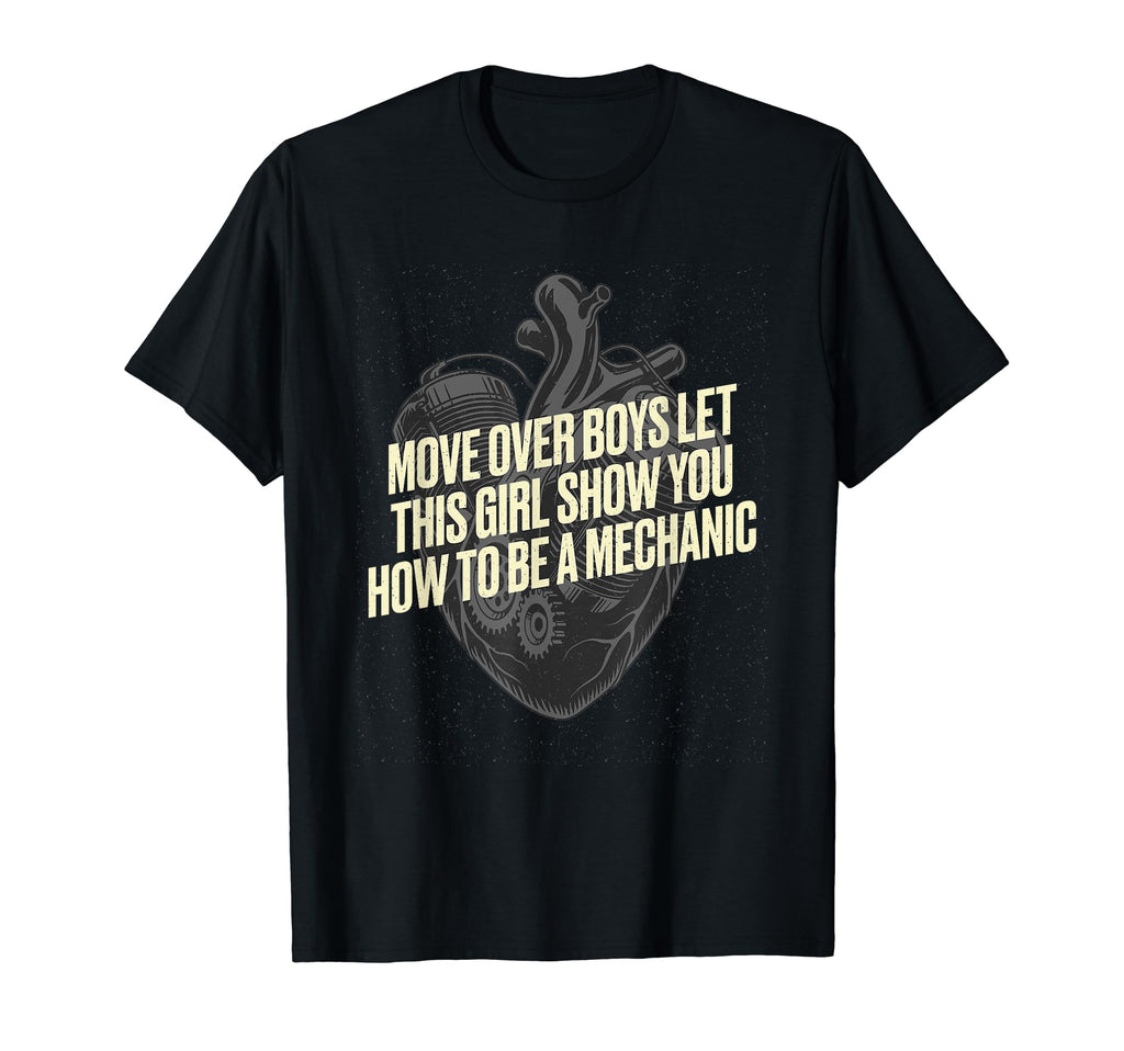 Show How To Be Mechanic Car Maintenance T-Shirt - Graphic Print Men Women - T-Shirt, Sweatshirt, Hoodie