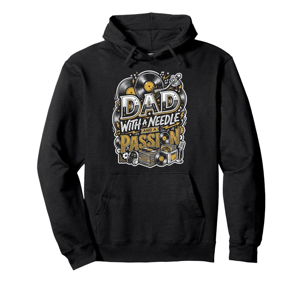 Vinyl Record Player Vinyl Collector Hoodie - Novelty Apparel for Adults - T-Shirt, Sweatshirt, Hoodie