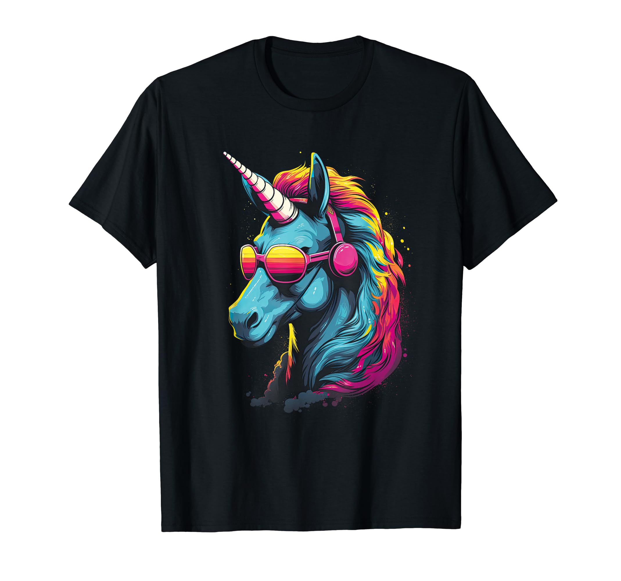 80S Retrowave Vaporwave Funny Unicorns T-Shirt - Streetwear Style Men Women - T-Shirt, Sweatshirt, Hoodie