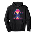 Vaporwave Cityscape 80S Synthwave 11 Hoodie - Trendy Graphic Men Women - T-Shirt, Sweatshirt, Hoodie