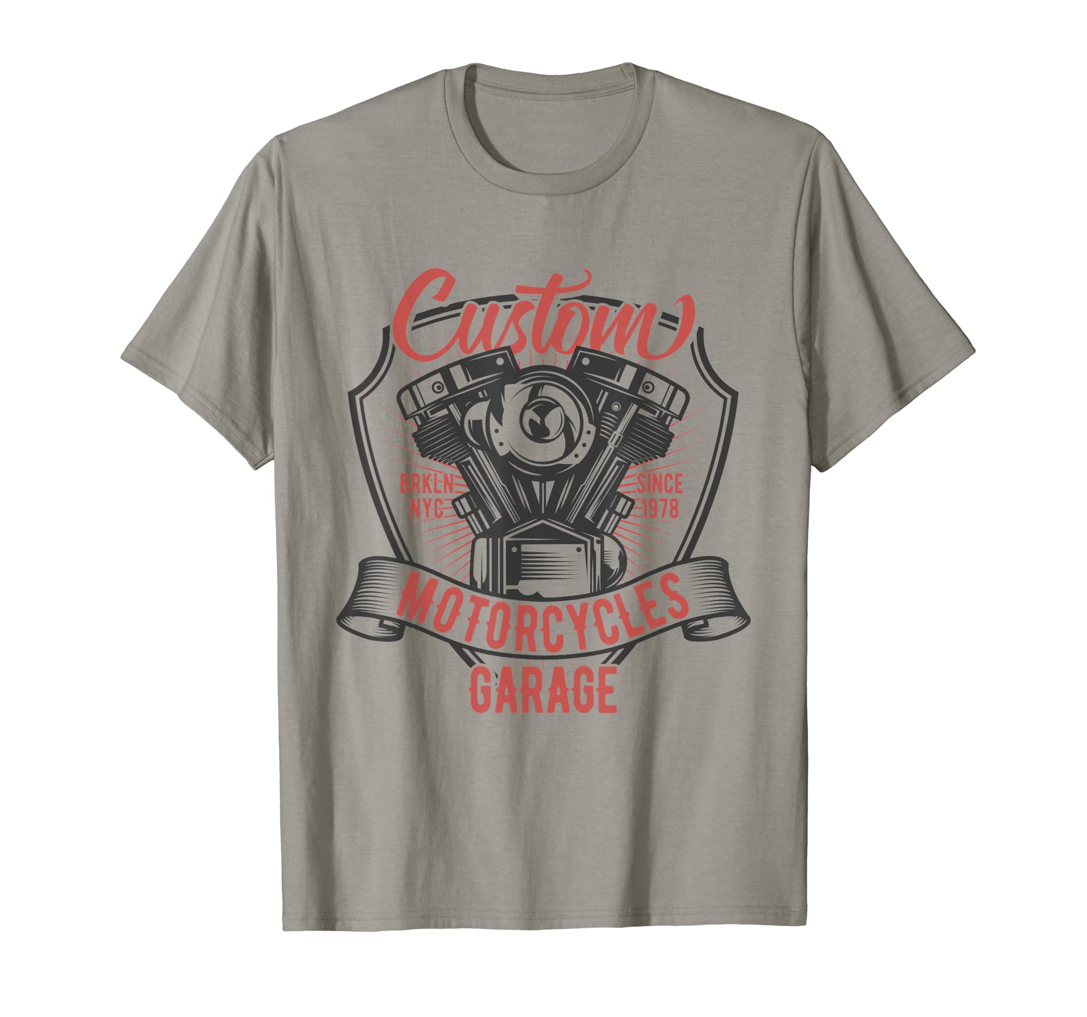 Custom Motorcycle Garage T-Shirt - Streetwear Style for Adults - T-Shirt, Sweatshirt, Hoodie