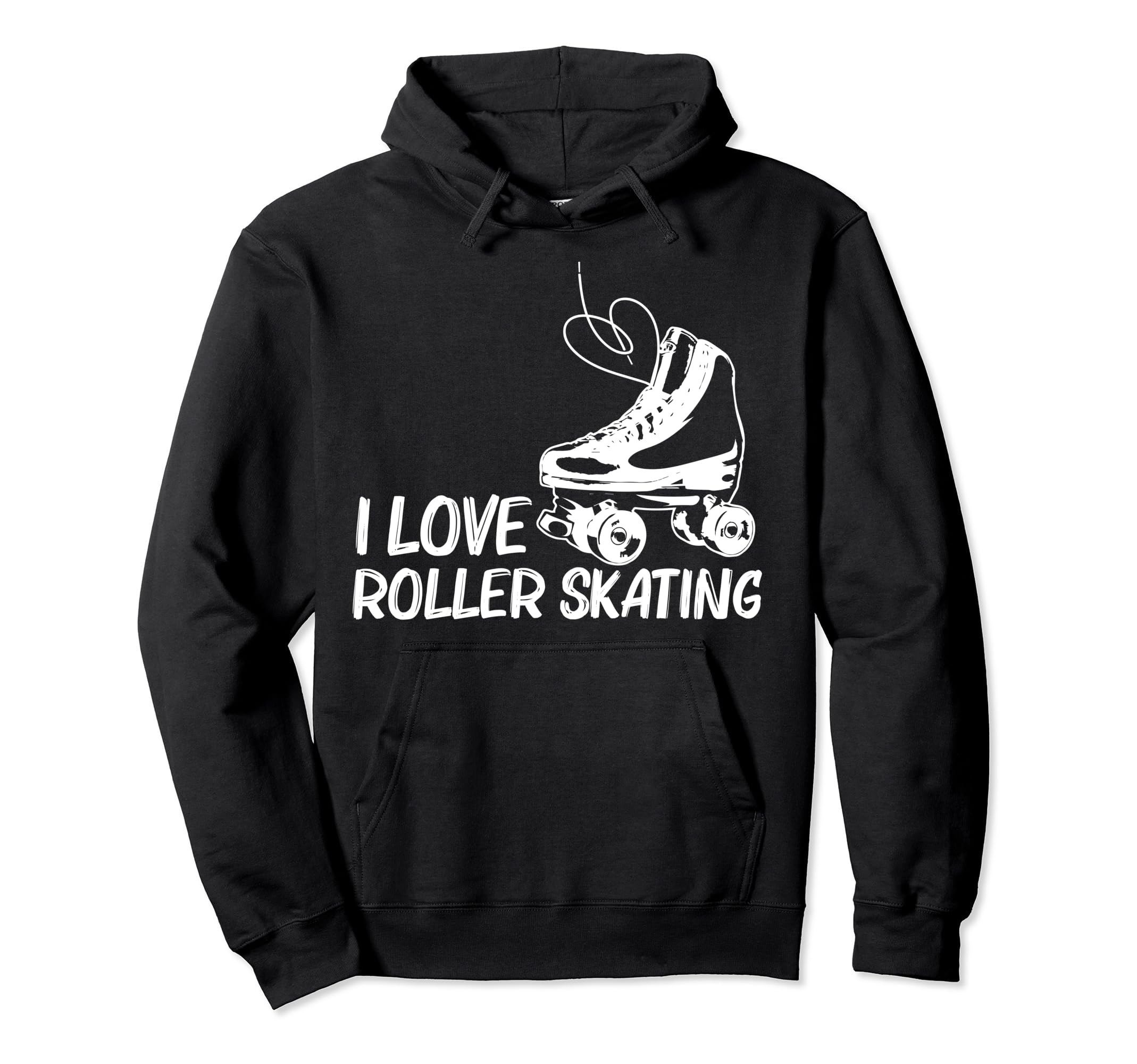 Roller Skating Disco Derby Skates Hoodie - Unique Graphic Men Women - T-Shirt, Sweatshirt, Hoodie