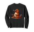 Meditation Platypus Yoga Pose Sweatshirt - Fun Novelty Design Unisex - T-Shirt, Sweatshirt, Hoodie