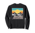 North Conway New Hampshire Sunset Sweatshirt - Graphic Print for Adults - T-Shirt, Sweatshirt, Hoodie