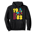 1983 Roller Rink 80S Night Nostalgia Hoodie - Trendy Graphic Unisex - T-Shirt, Sweatshirt, Hoodie