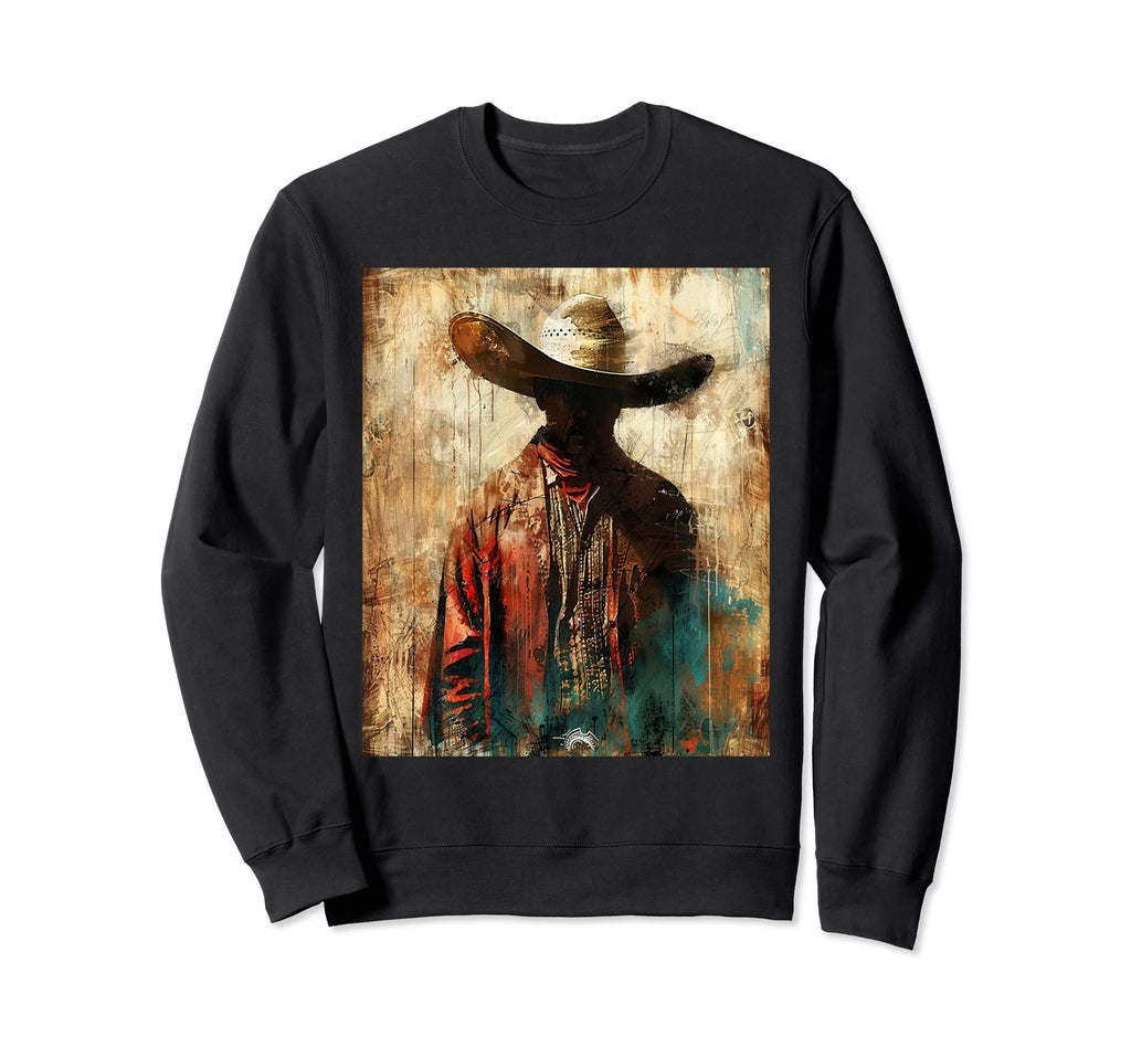 1950S Western Mexican Cowboy Sweatshirt - Casual Everyday Wear for Adults - T-Shirt, Sweatshirt, Hoodie
