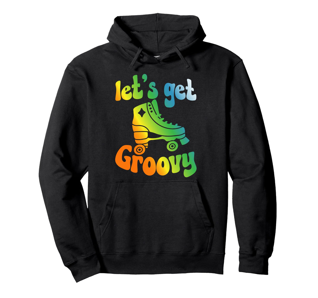 Roller Skating Skate 1970S Hoodie - Custom Art Print for Adults - T-Shirt, Sweatshirt, Hoodie