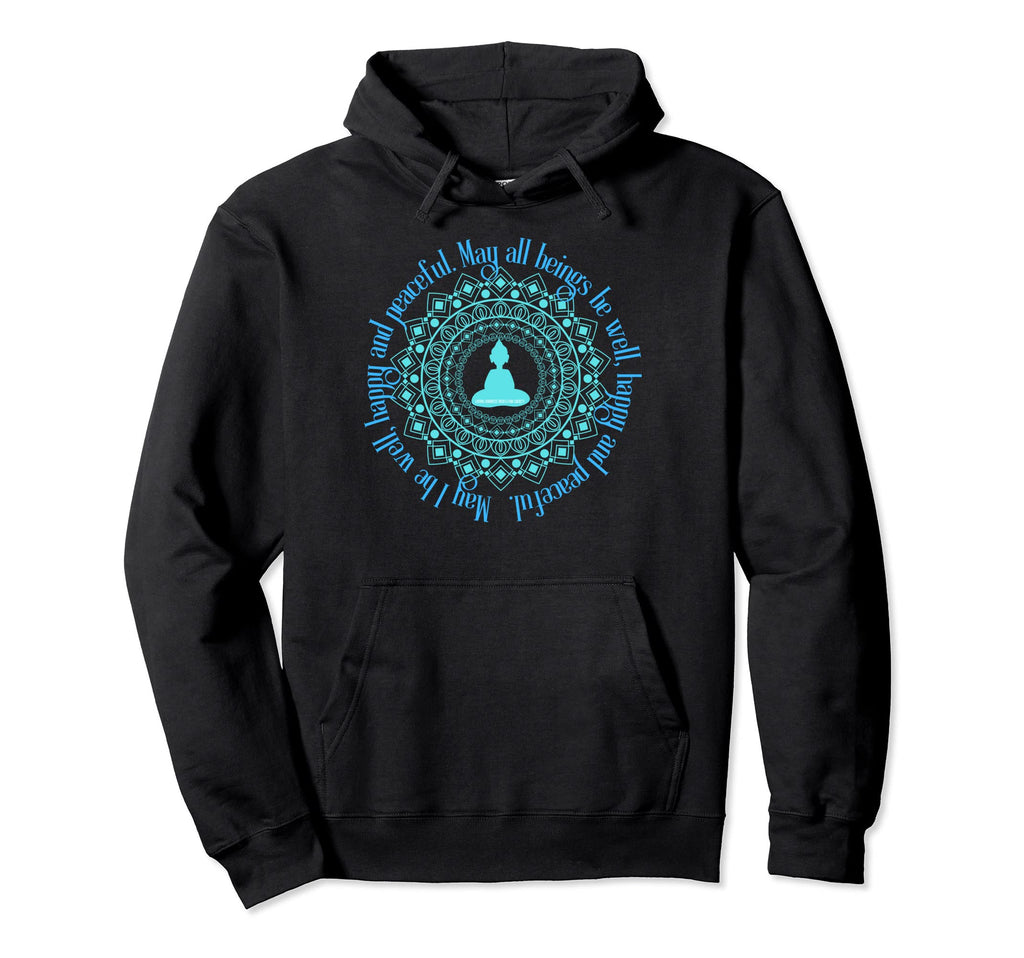 Mindfulness Buddha Buddhism Spiritual Hoodie - Aesthetic Graphic Unisex - T-Shirt, Sweatshirt, Hoodie