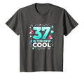 Birthday Gift 37 Is New Typography T-Shirt - Casual Everyday Wear Unisex - T-Shirt, Sweatshirt, Hoodie