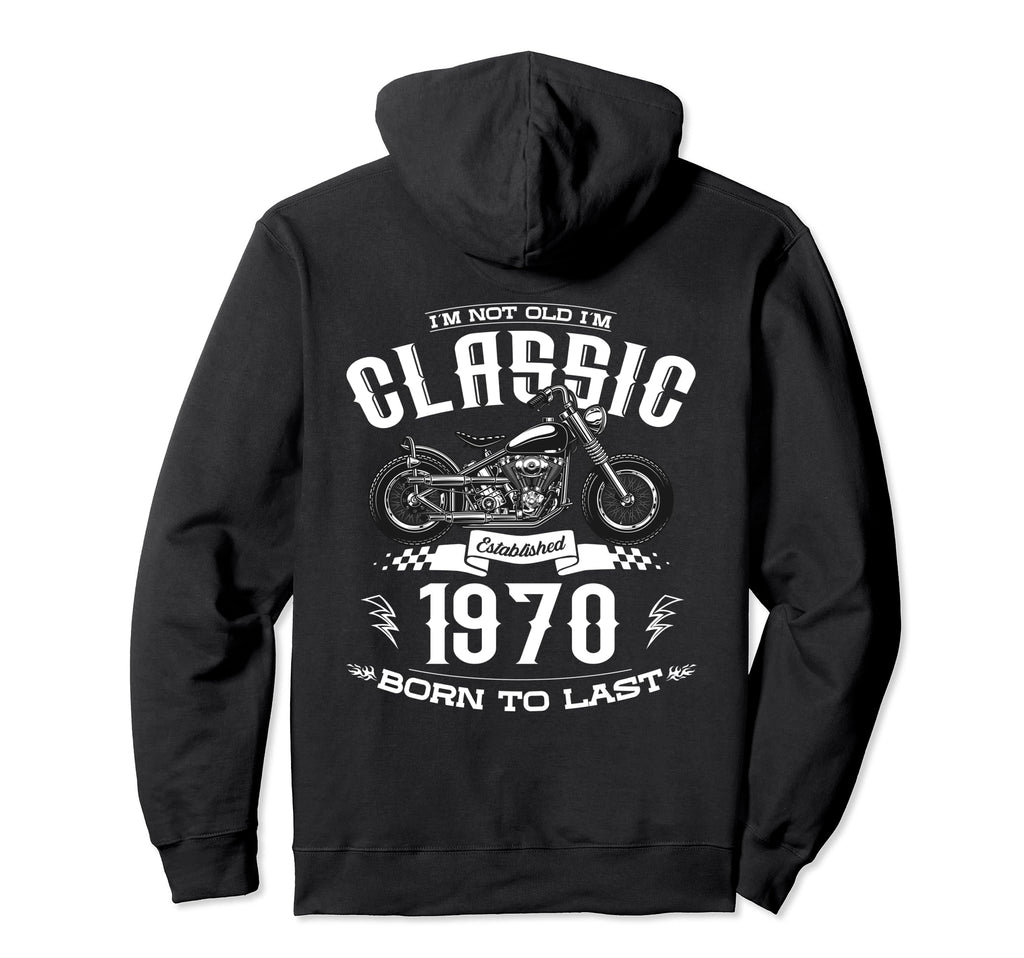 55Th Birthday Motorcycle Hoodie - Fun Novelty Design Men Women - T-Shirt, Sweatshirt, Hoodie