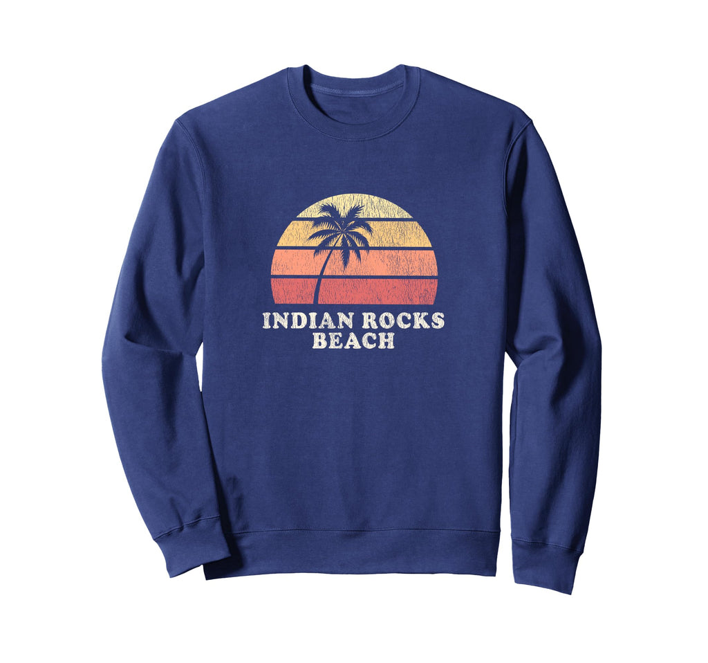 Indian Rocks Beach Fl 70S Throwback Sweatshirt - Trendy Graphic for Adults - T-Shirt, Sweatshirt, Hoodie